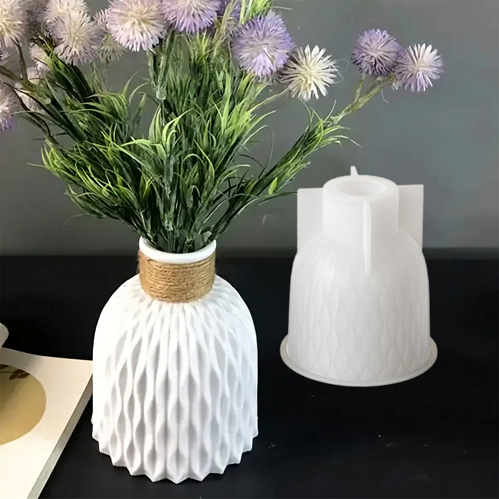 Tagine Clay Pot - DIY Water Ripple Vase Silicone Mold