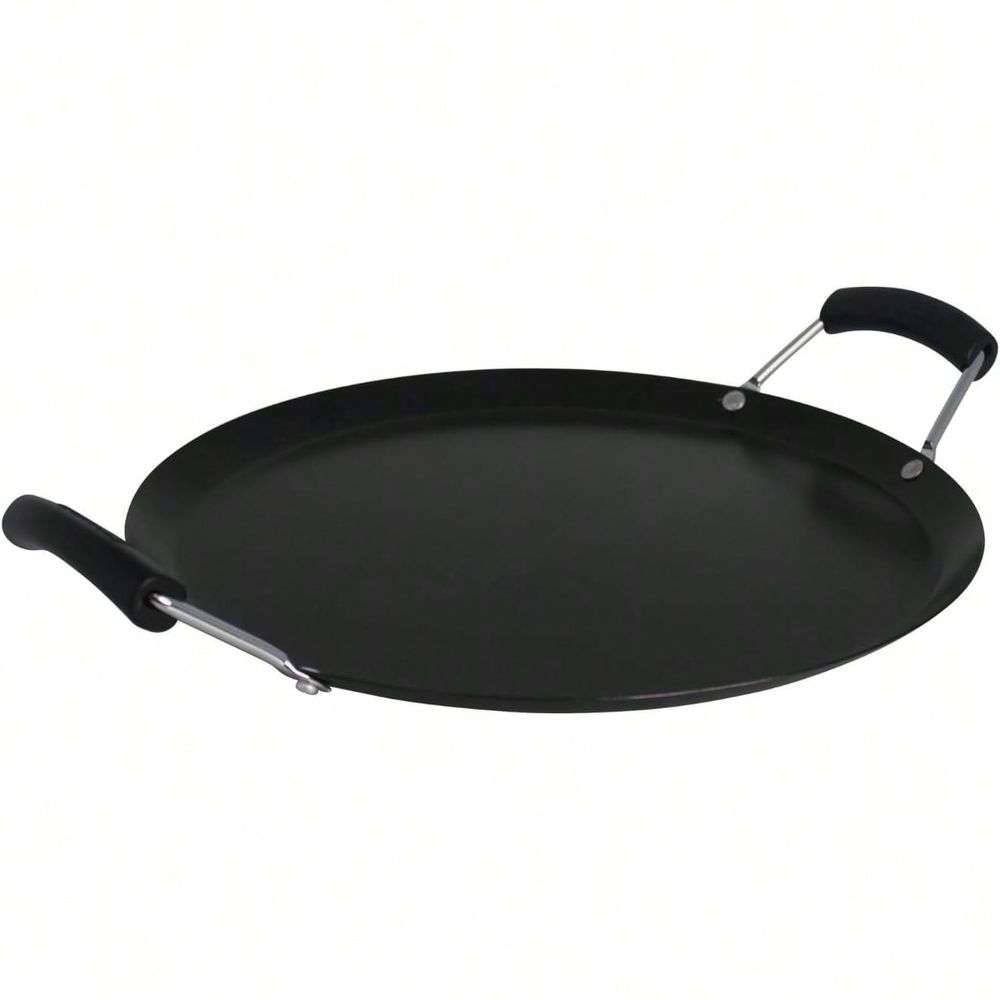 Comal Griddle Round - 14 INCH Carbon Steel Nonstick Comal,