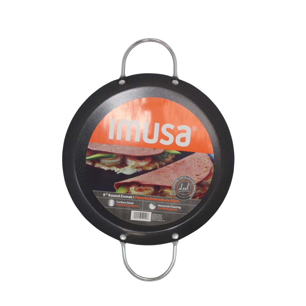 9 Inch Carbon Steel Nonstick R - Comal Griddle Round 评论和价格