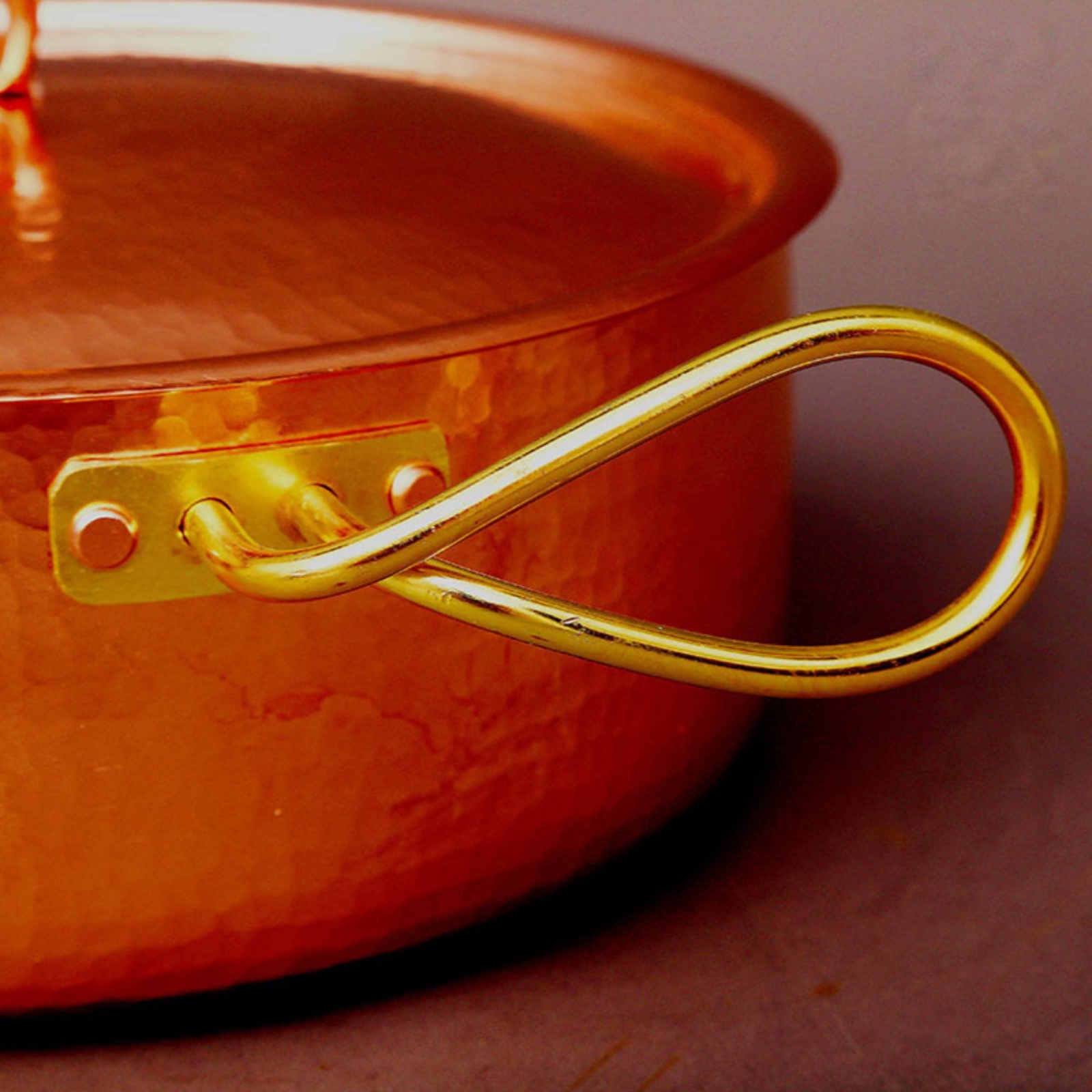 Copper Pot with Lid Elegant Ha - Home Cooking Restaurants 评论和价格
