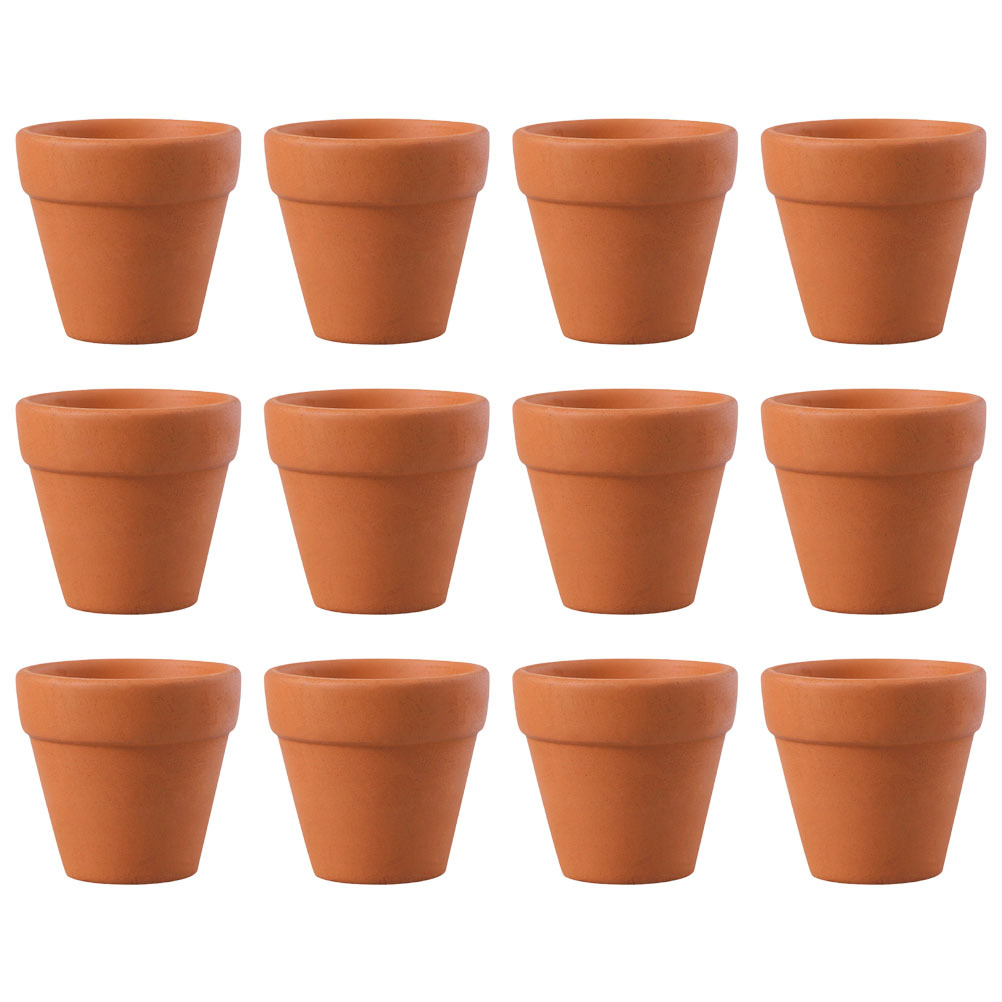 12Pcs Terracotta Plant Pots Ce - Tagine Clay Pot 评论和价格