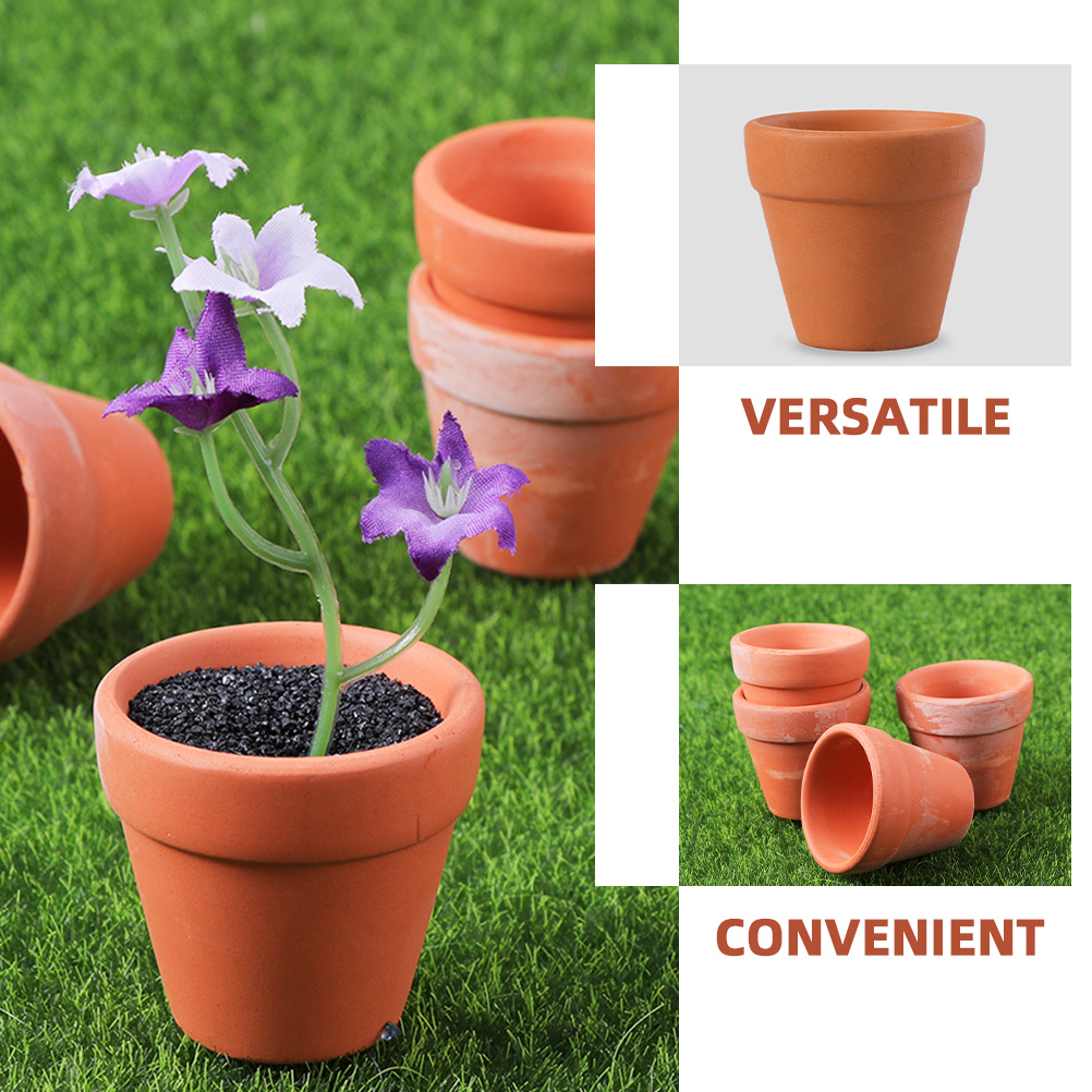 12Pcs Terracotta Plant Pots Ce - Tagine Clay Pot 评论和价格