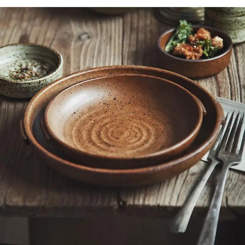 Japanese Handmade Stoneware Ta - Home Cooking In Japanese 评论和价格