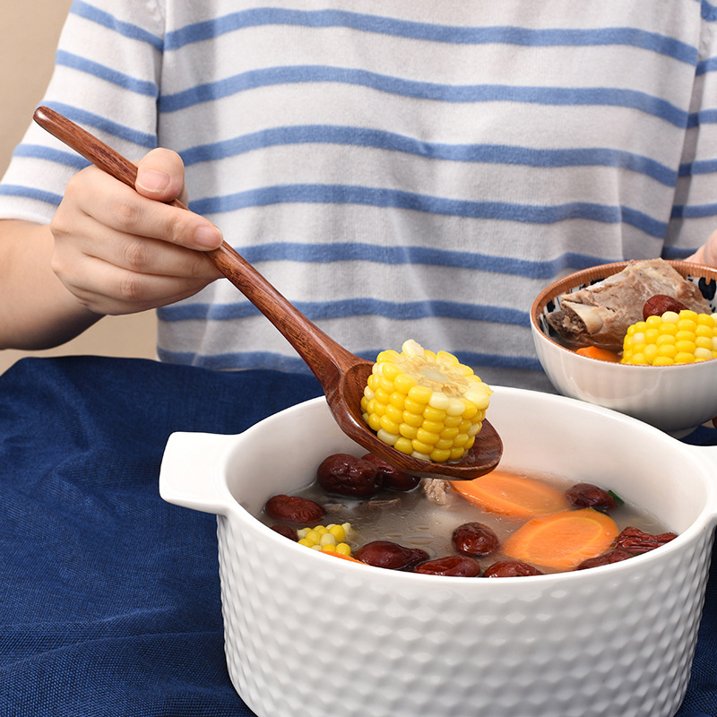 Long Handle Ramen Wooden Spoon - Home Cooking In Japanese 评论和价格
