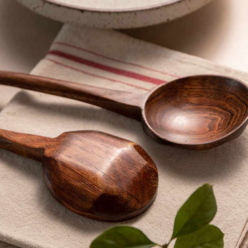 Long Handle Ramen Wooden Spoon - Home Cooking In Japanese 评论和价格