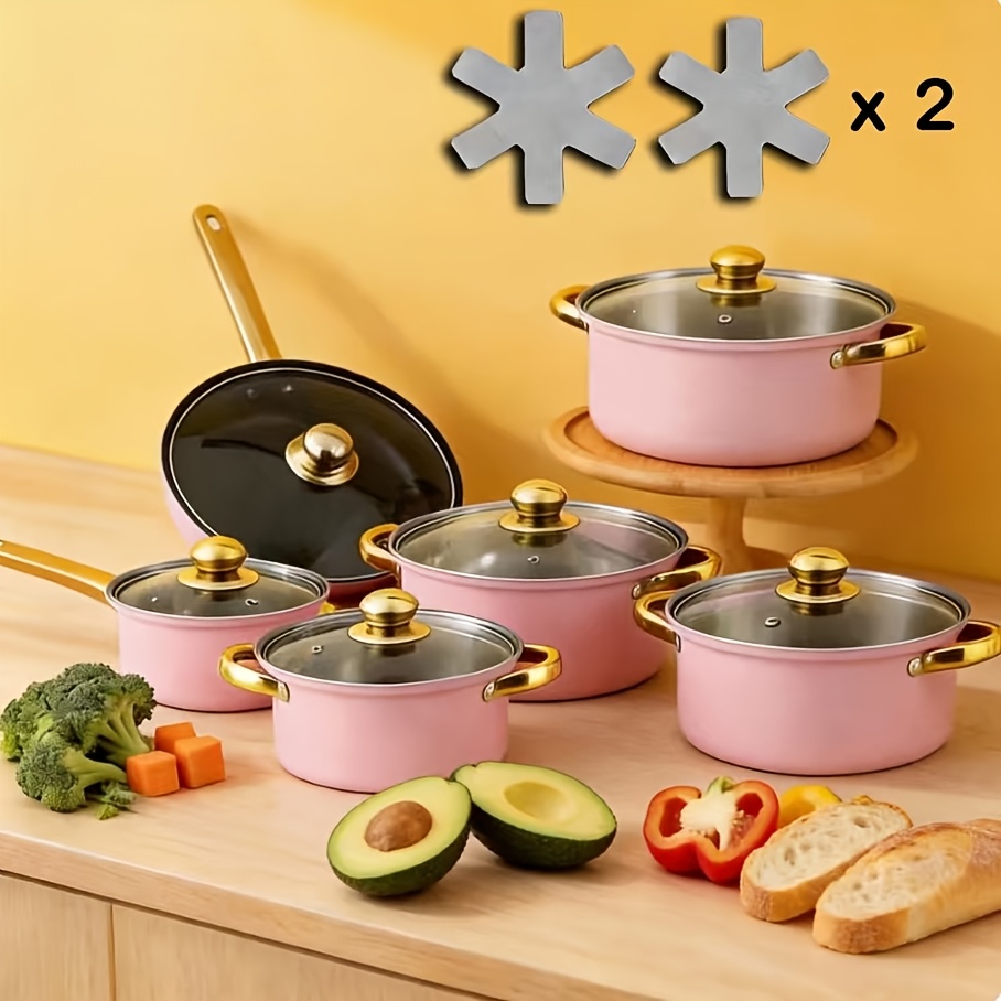 14pcs Stainless Steel Cookware - Home Cooking Restaurants 评论和价格