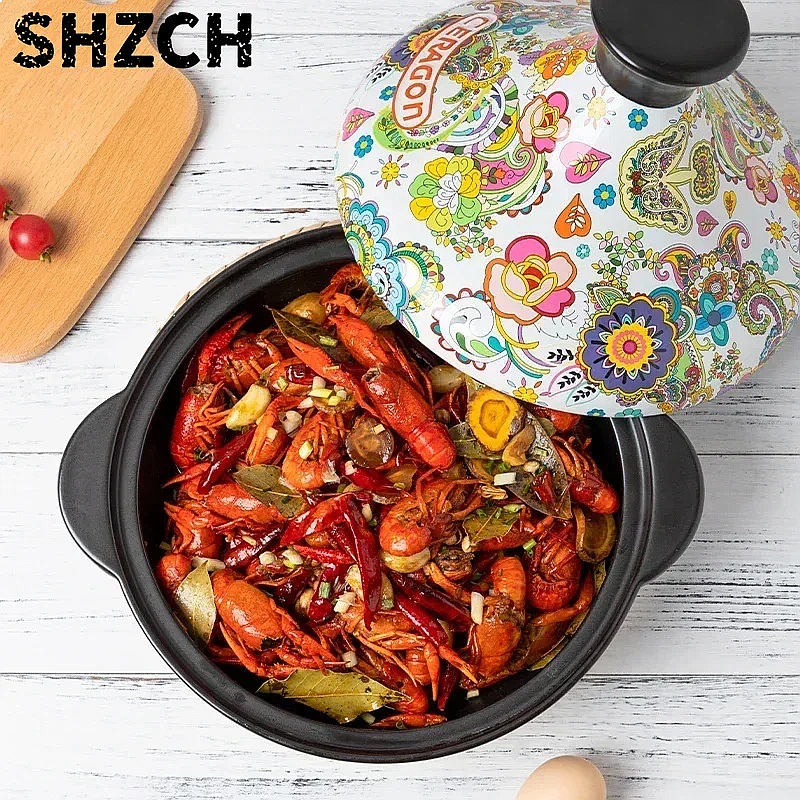 2L Ceramic Tagine Clay Pot Ste - Tagine Clay Pot 评论和价格