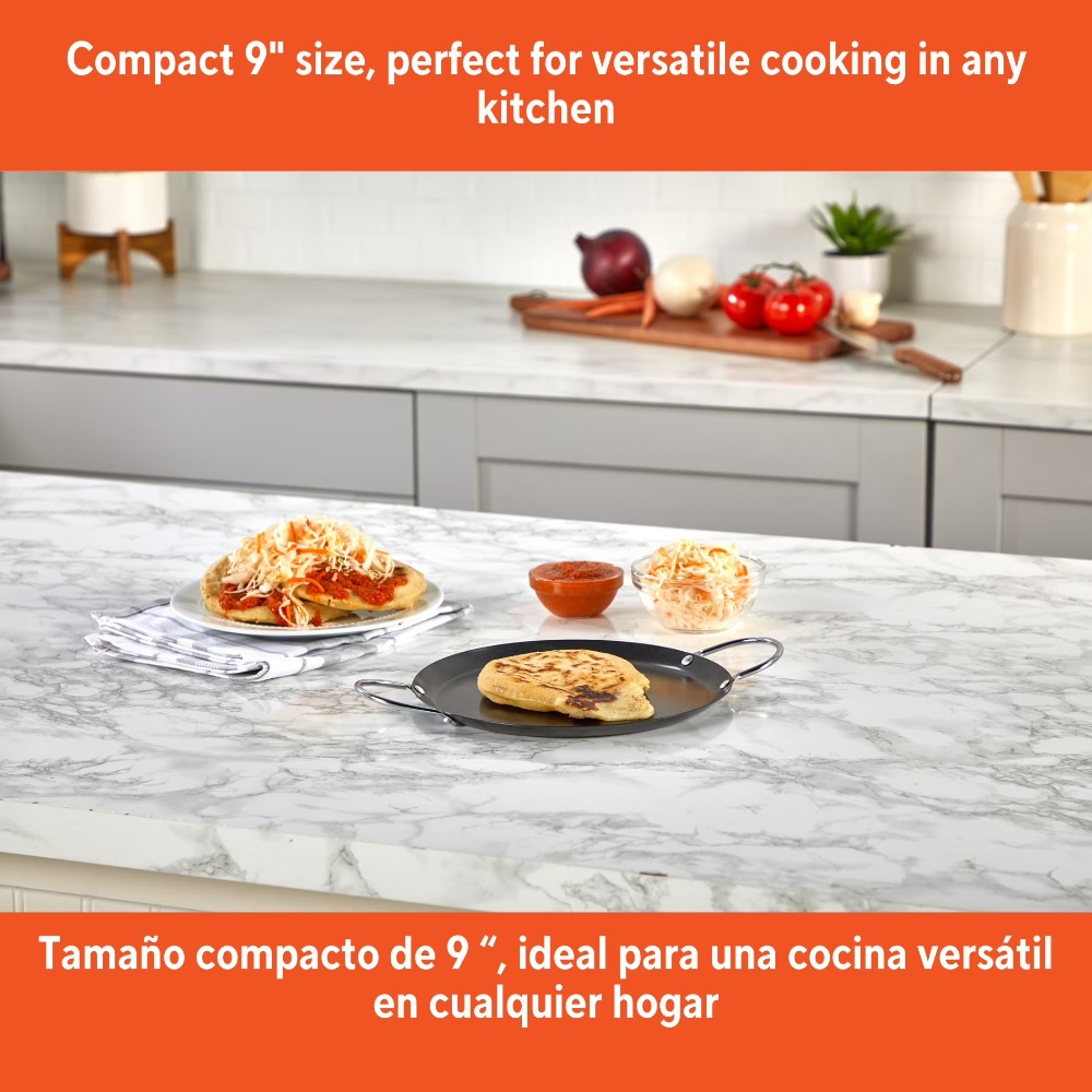 Hot Selling! 9 Inch Carbon Ste - Comal Griddle Round 评论和价格