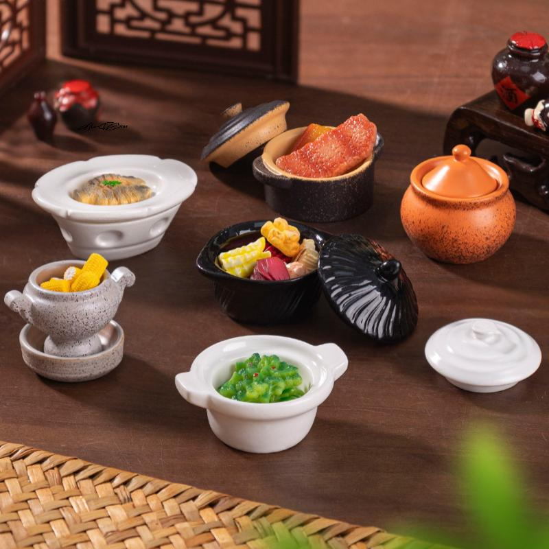 1 Piece DIY Miniature Dollhous - Tagine Clay Pot 评论和价格
