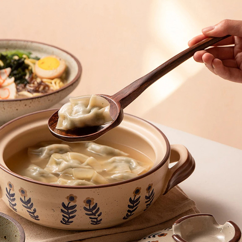 Long Handle Ramen Wooden Spoon - Home Cooking In Japanese 评论和价格
