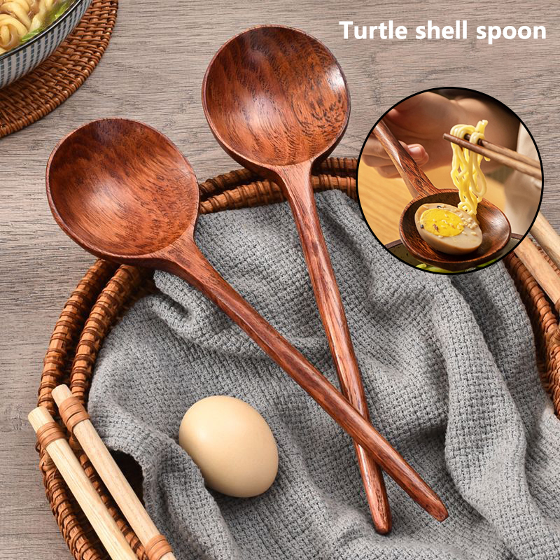 Long Handle Ramen Wooden Spoon - Home Cooking In Japanese 评论和价格