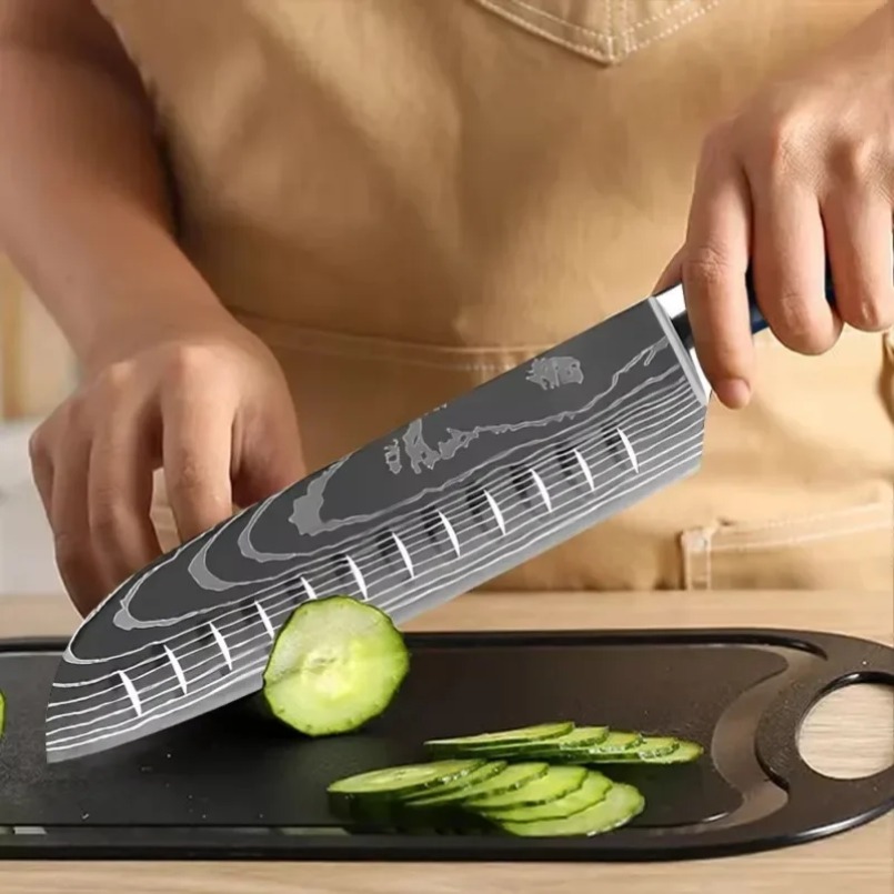 Damascus Patterned Laser Steel - Home Cooking In Japanese 评论和价格