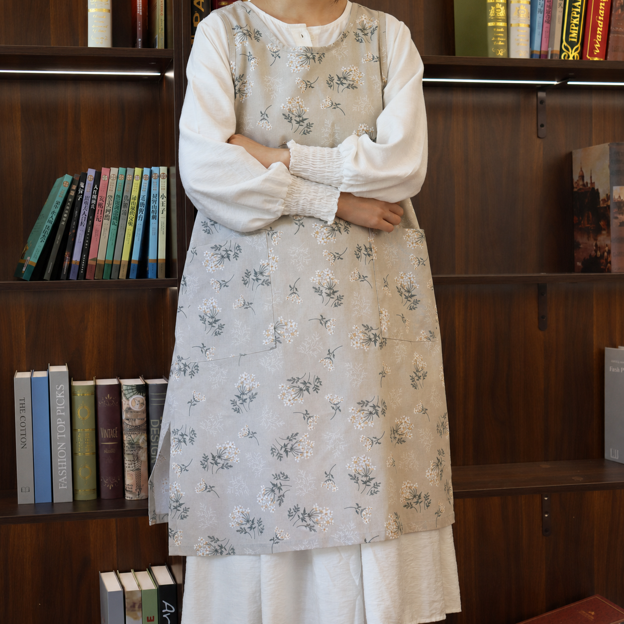 Cotton Apron Korean Sleeveless - Home Cooking Restaurants 评论和价格