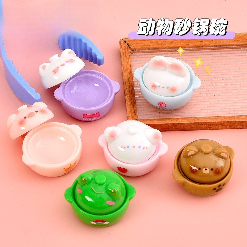 6PCS Animal Clay Pot Resin Cha - Tagine Clay Pot 评论和价格
