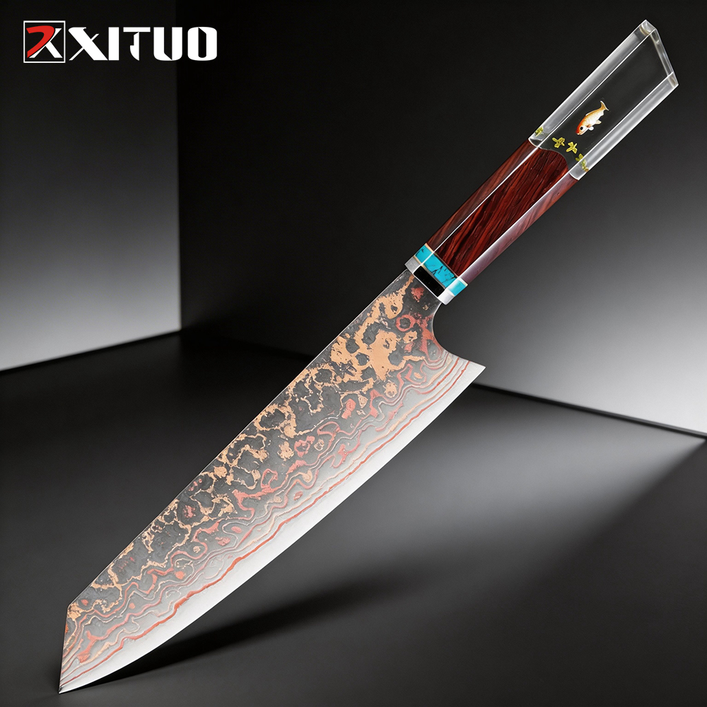 Kiritsuke Chef Knife,8 Inch, 3 - Home Cooking In Japanese 评论和价格