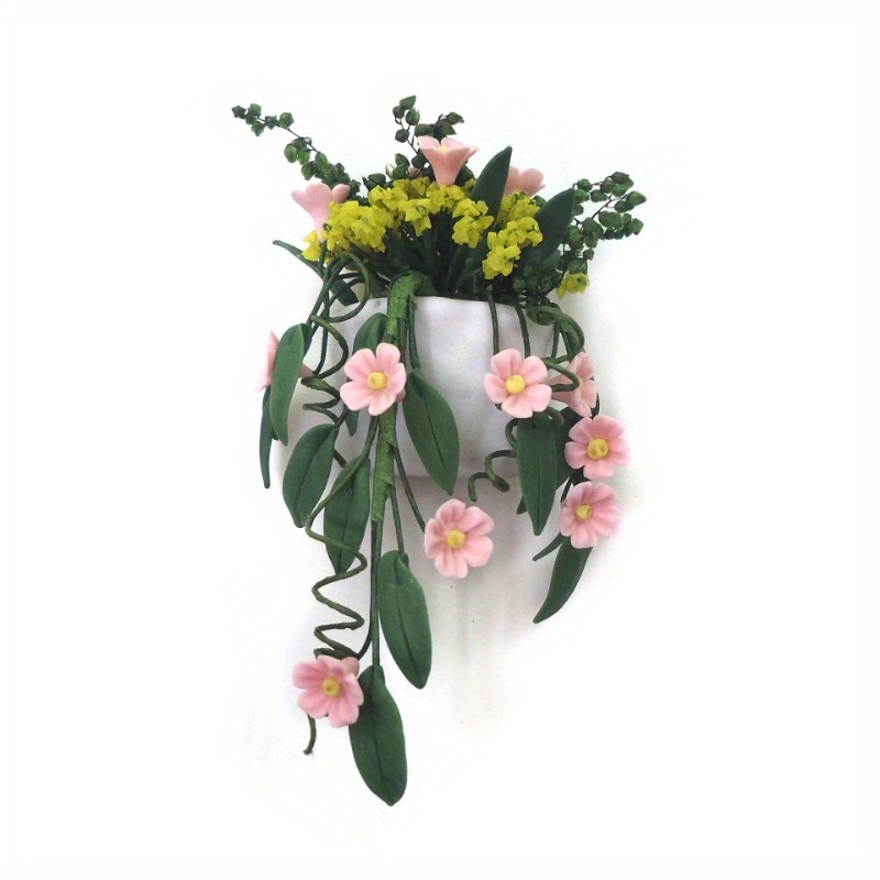 Mini Clay Flower White Wall Ha - Tagine Clay Pot 评论和价格