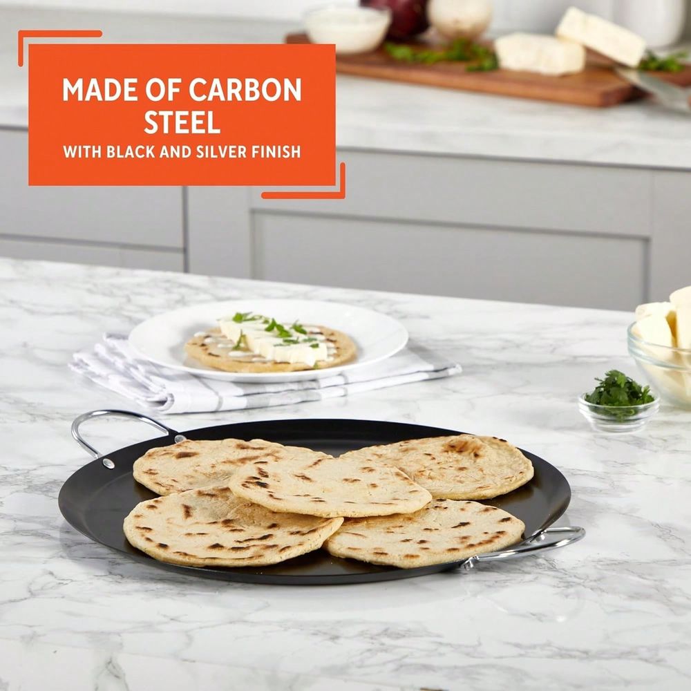 14 INCH Carbon Steel Nonstick  - Comal Griddle Round 评论和价格