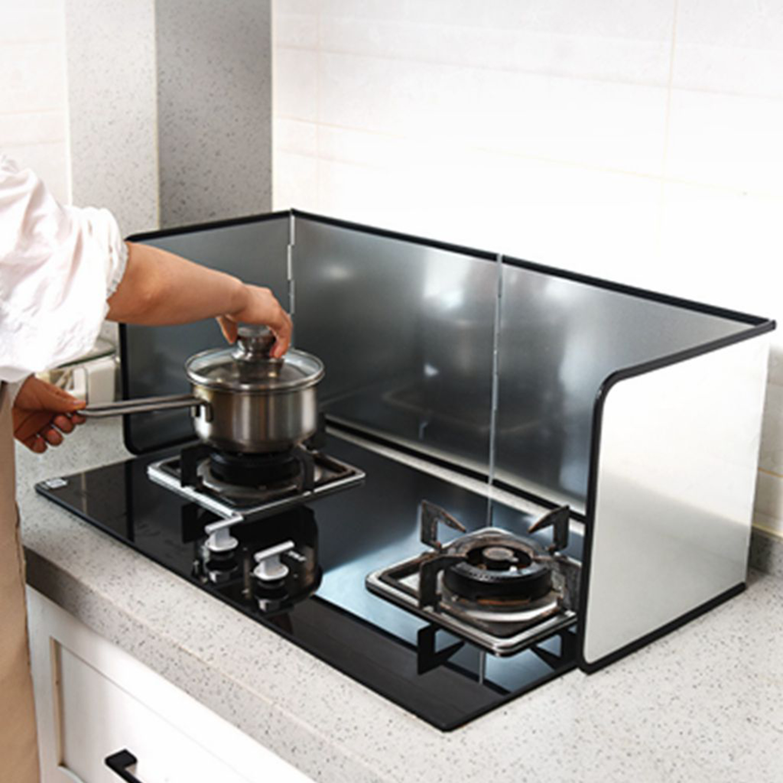 Oil Splash Guard Foldable Anti - Home Cooking Restaurants 评论和价格