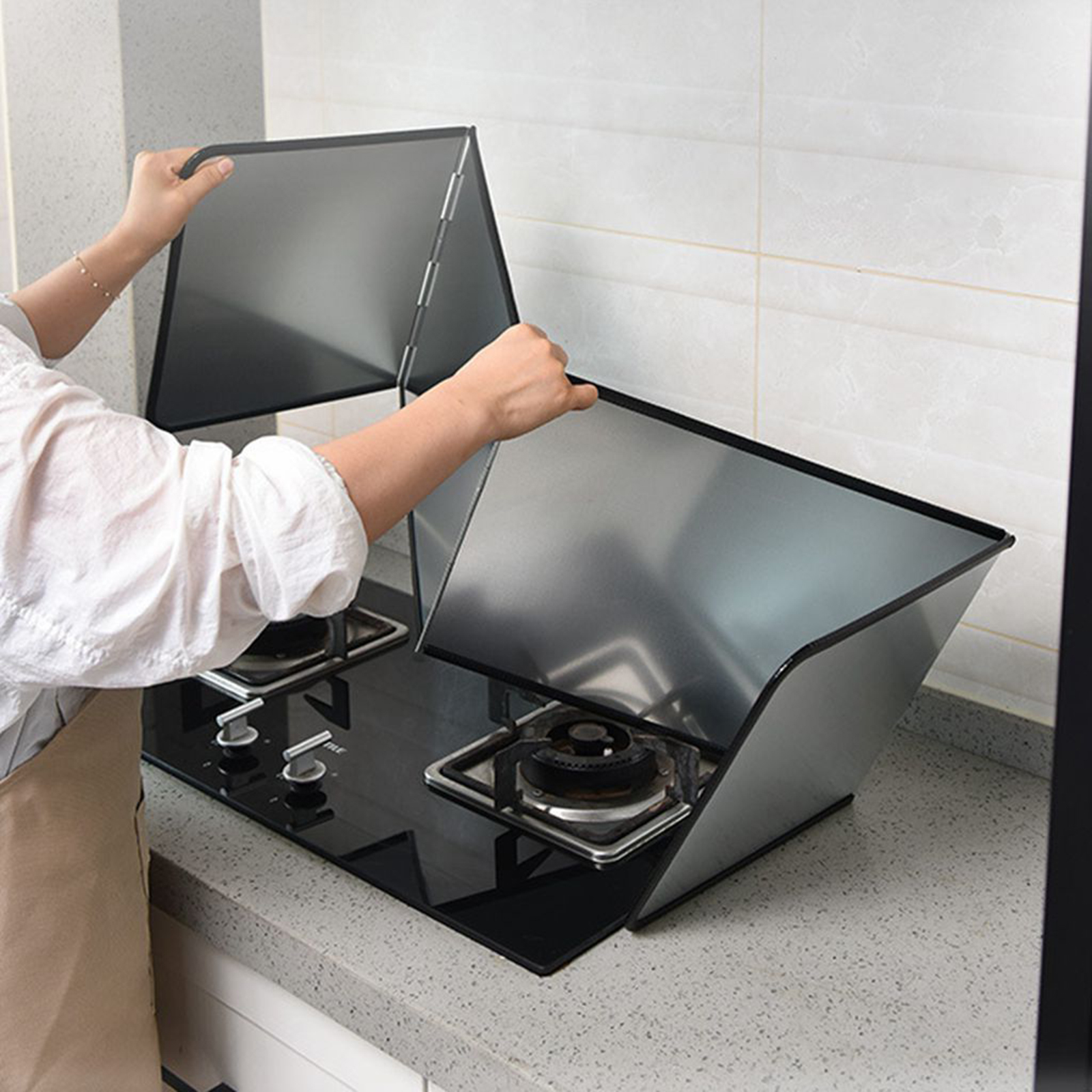 Oil Splash Guard Foldable Anti - Home Cooking Restaurants 评论和价格