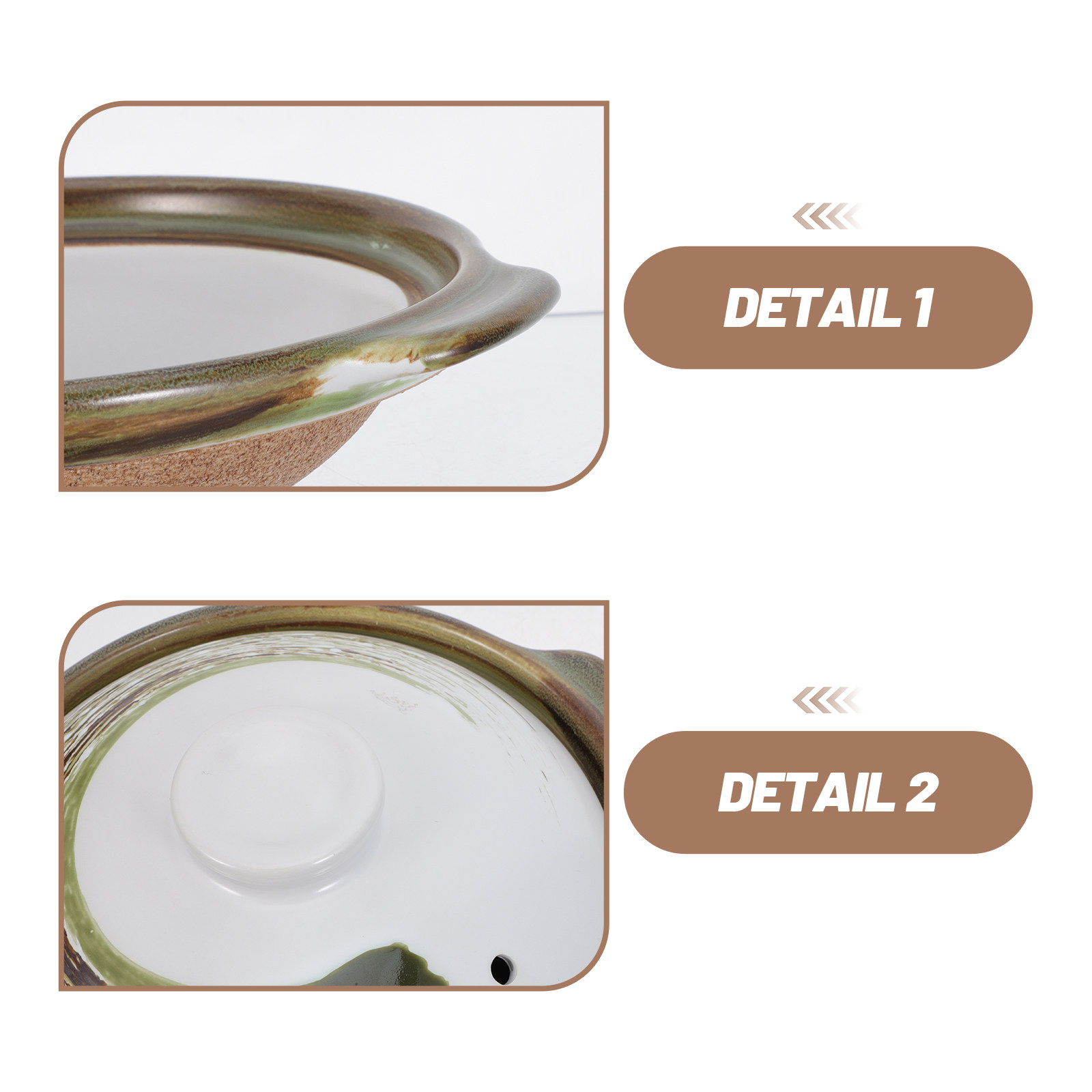 340Ml Clay Rice Cooker Pot Ear - Tagine Clay Pot 评论和价格